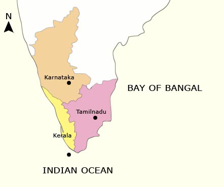 Karnataka And Kerala Map : Karnataka Map Districts In Karnataka / Karnataka is a state in southern india that stretches from belgaum in the north to mangalore in the south.